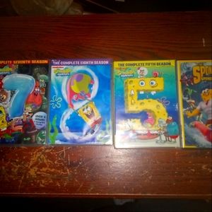 Spongebob dvds